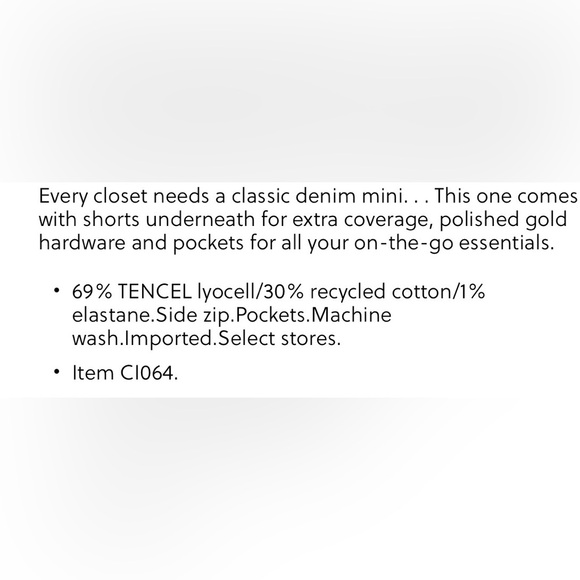 J crew denim skort size 6 NWT - Picture 4 of 5